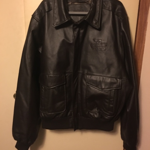 Other - Men’s brown REAL leather jacket